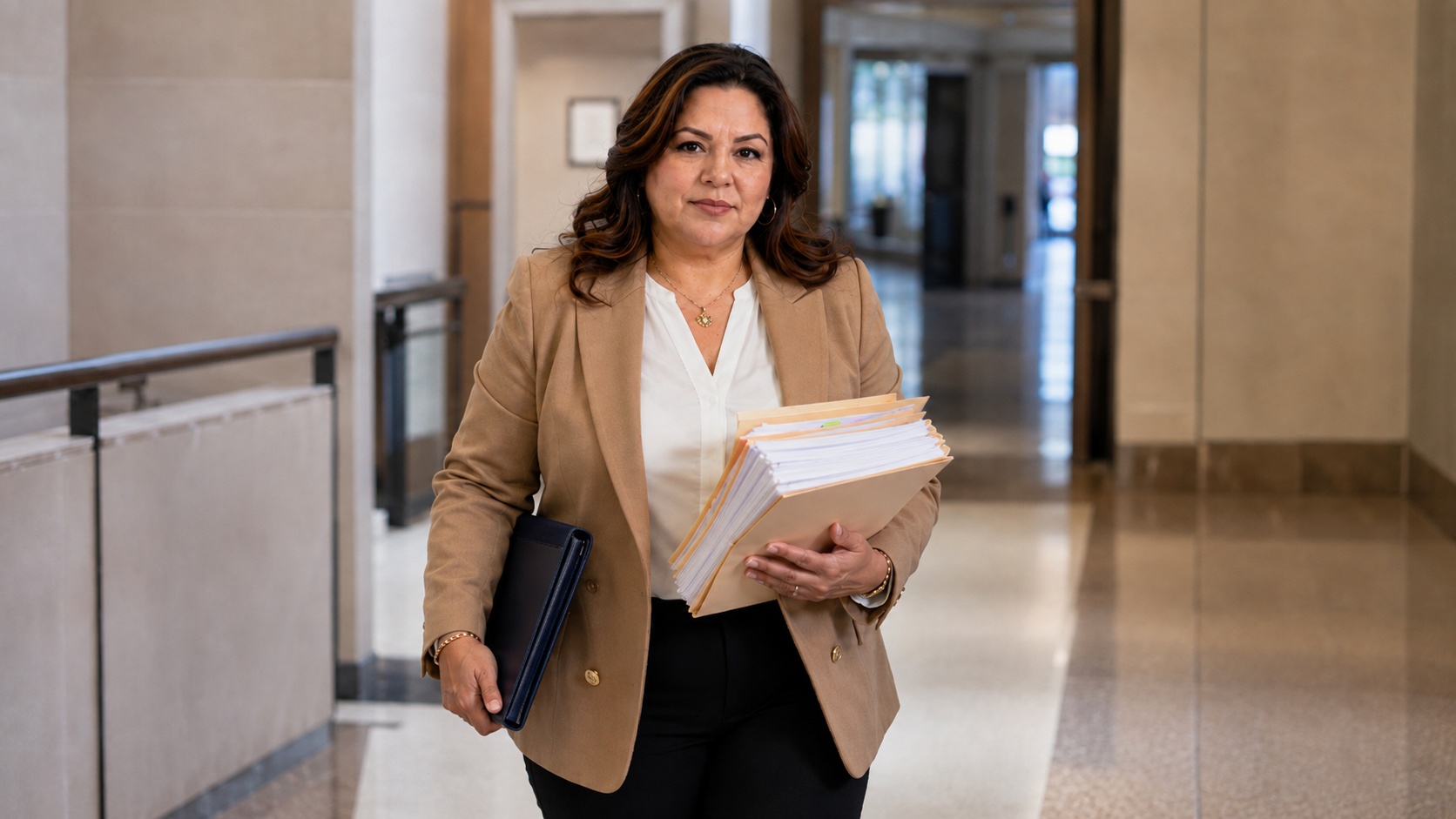 Professional document preparer organizing an unlawful detainer filing